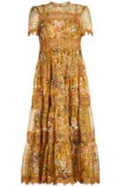 Zimmermann Zimmermann Silk Maxi Dress With Lace Details