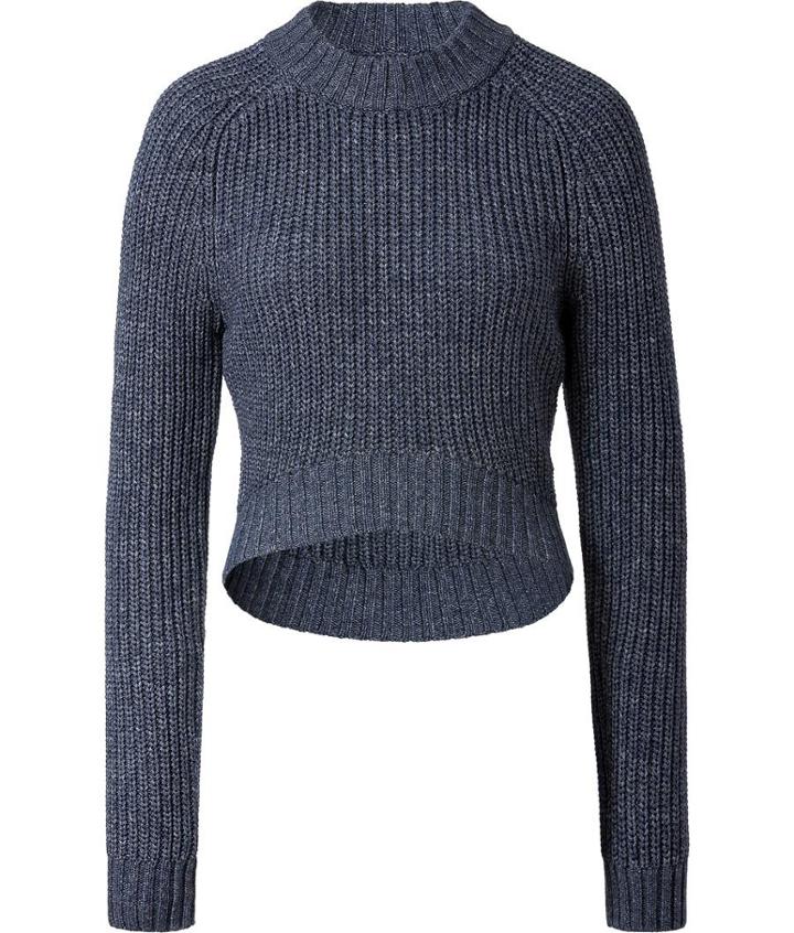 Michael Kors Cropped Cotton Pullover