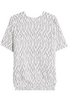 Victoria Victoria Beckham Victoria Victoria Beckham Printed Top With Pleated Back