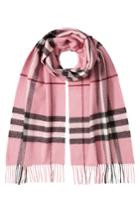 Burberry Shoes & Accessories Burberry Shoes & Accessories Check Print Cashmere Scarf - Multicolor