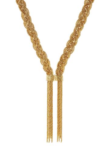 Aur Lie Bidermann Aur Lie Bidermann Miki 18kt Yellow Gold-plated Necklace