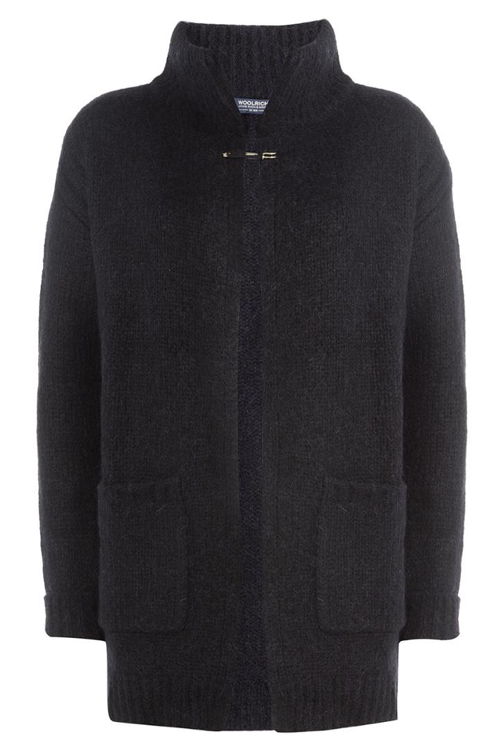 Woolrich Woolrich Wool-alpaca-yak Knit Cardigan Coat