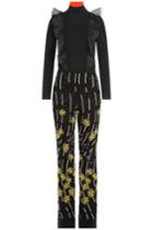 Giambattista Valli Giambattista Valli Embroidered Silk Jumpsuit - Multicolor