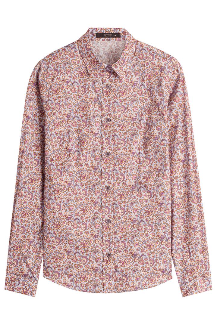 Etro Etro Cotton-blend Printed Button-down - Multicolor
