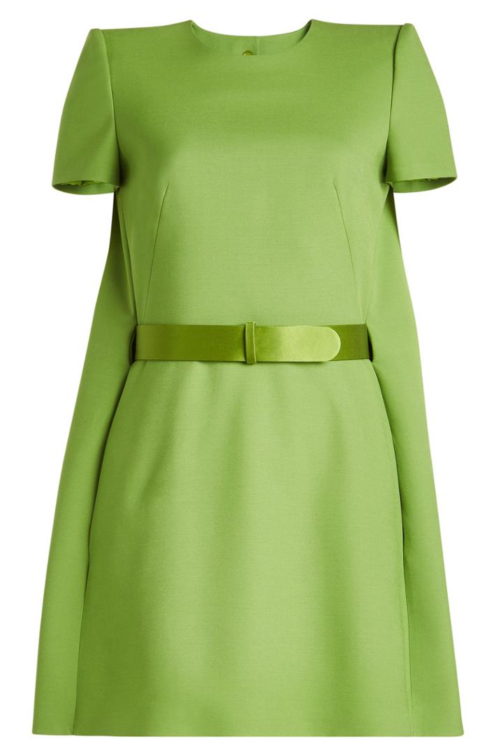 Alexander Mcqueen Alexander Mcqueen Mini Dress With Cape