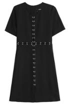 The Kooples The Kooples Embellished Dress - Black