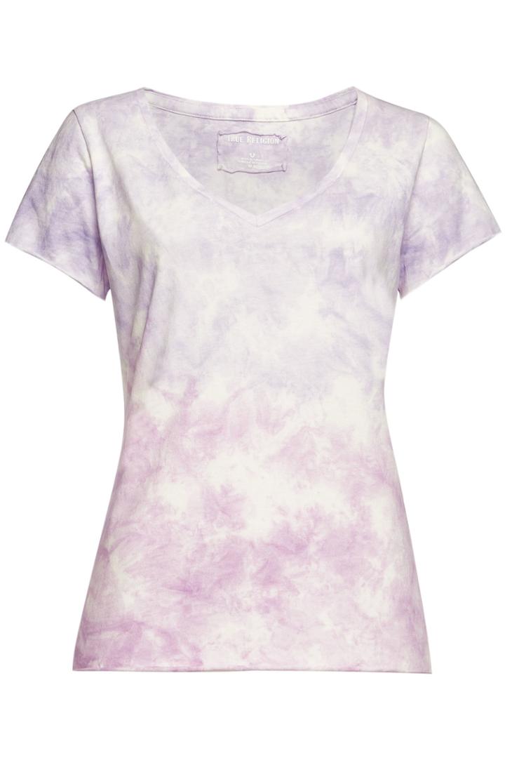 True Religion True Religion Batik Tie Dye Cotton T-shirt