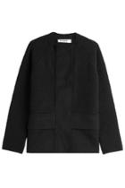 Jil Sander Jil Sander Fleece Wool Jacket With Cashmere - Black