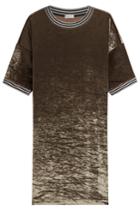 Brunello Cucinelli Brunello Cucinelli Velvet Dress With Metallic Thread