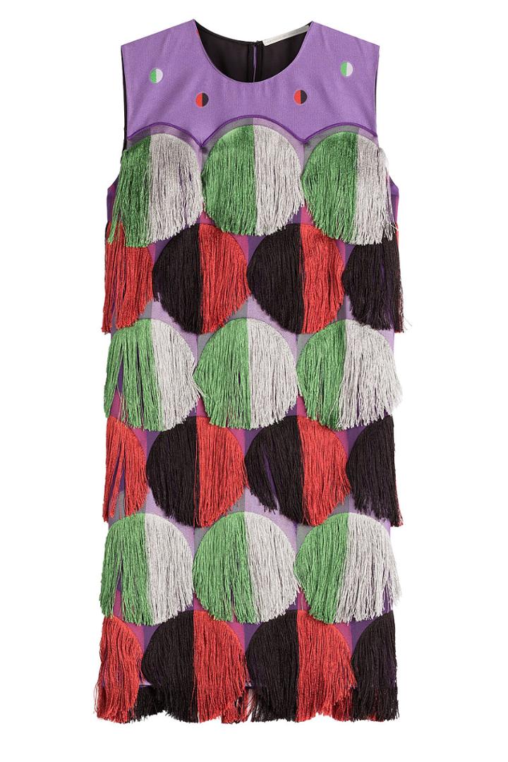 Marco De Vincenzo Marco De Vincenzo Fringed Dress