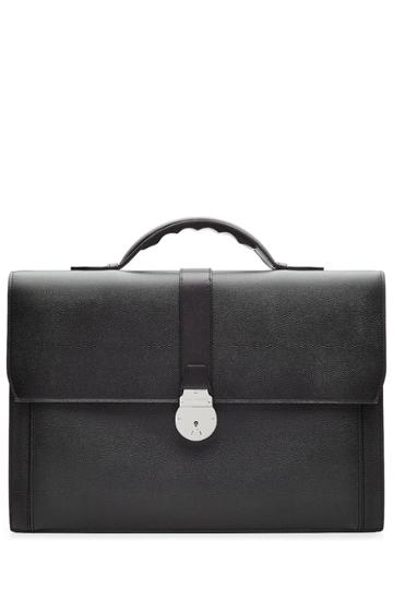 Smythson Smythson Leather Slim Briefcase