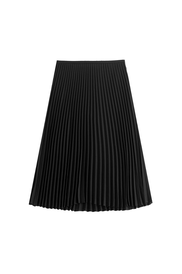 Michael Kors Collection Michael Kors Collection Pleated Skirt - Black