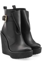 Pierre Hardy Leather Wedge Boots