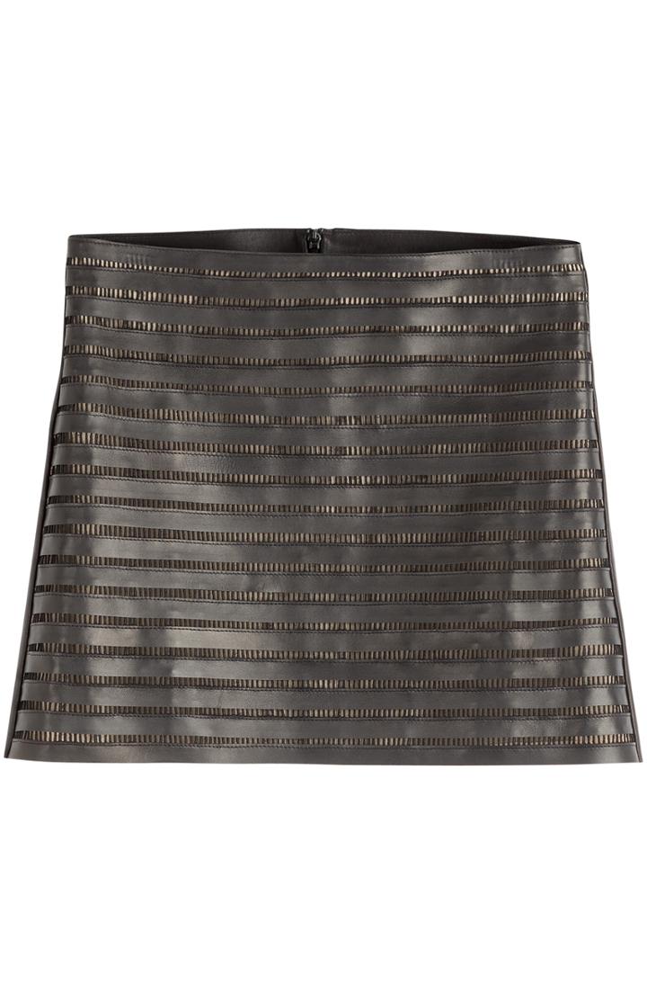 Jitrois Cut-out Leather Mini