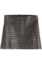 Jitrois Cut-out Leather Mini