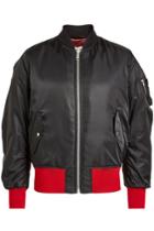 Calvin Klein 205w39nyc Calvin Klein 205w39nyc Satin Bomber Jacket With Shearling Lining