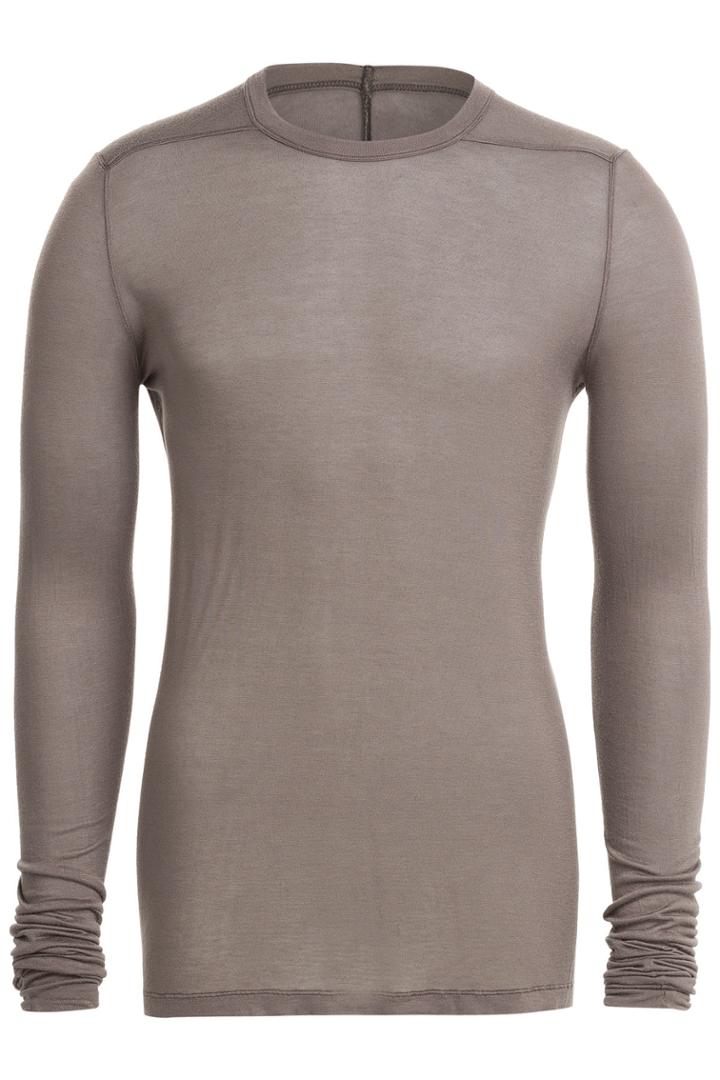 Rick Owens Men Rick Owens Men Long Sleeved Jersey Top