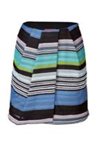 Missoni Missoni Striped Pleated Front Skirt - Multicolored