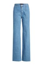 Vanessa Seward Vanessa Seward Wide-leg Fringed Jeans
