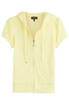 Juicy Couture Juicy Couture J Bling Terrycloth Jacket - Yellow