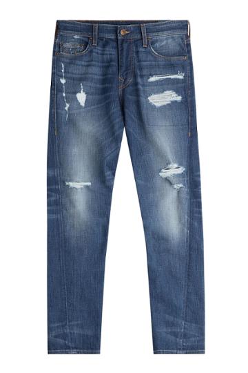 True Religion True Religion Distressed Jeans - Blue