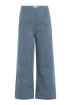Isa Arfen Isa Arfen Cropped Pants - Blue