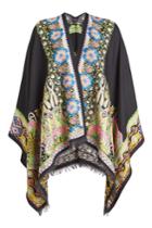 Etro Etro Printed Shawl With Wool And Silk