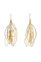 Aurélie Bidermann Aurélie Bidermann Gold-plated Leaf Earrings - Gold