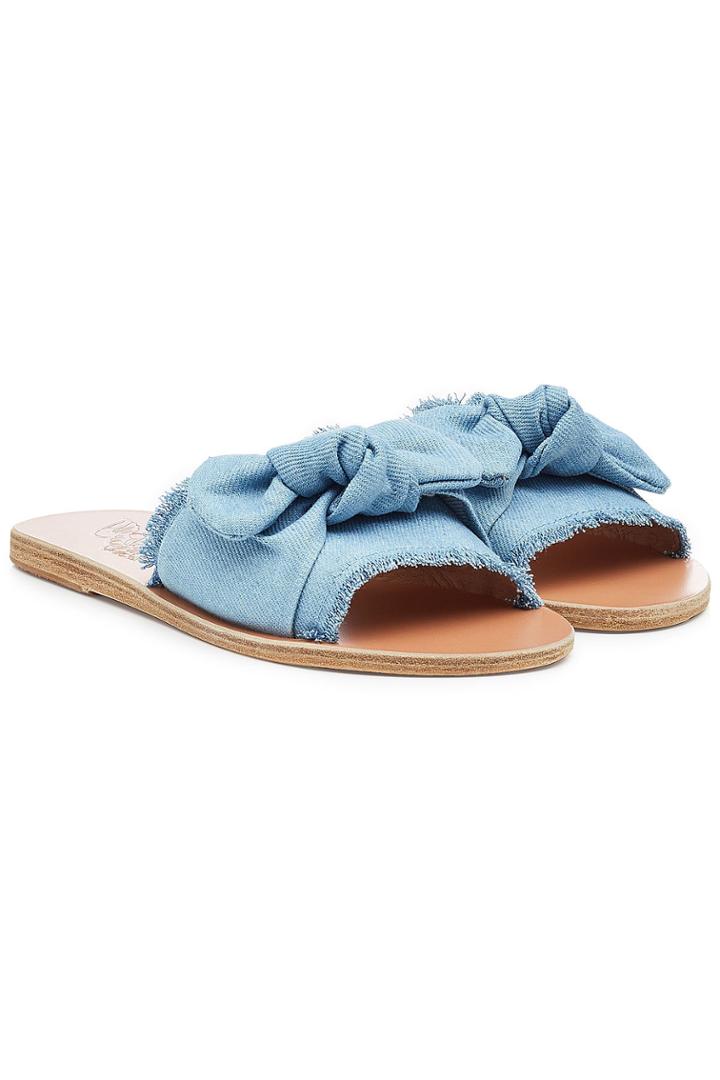 Ancient Greek Sandals Ancient Greek Sandals Taygete Denim Sandals