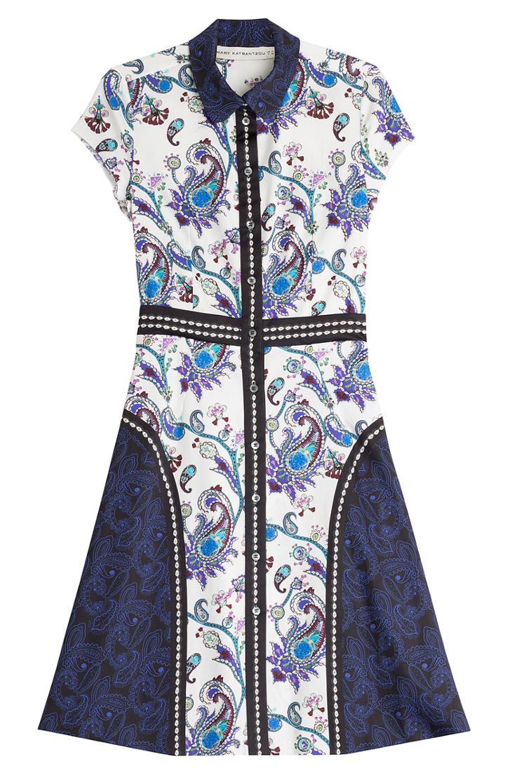 Mary Katrantzou Printed Cotton Dress