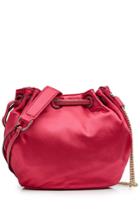 Diane Von Furstenberg Diane Von Furstenberg Satin Bucket Bag - Pink