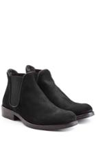 Fiorentini & Baker Fiorentini & Baker Suede Chelsea Boots With Leather Trim - Black
