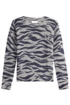 See By Chloé See By Chloé Printed Pullover With Wool And Alpaca - Grey