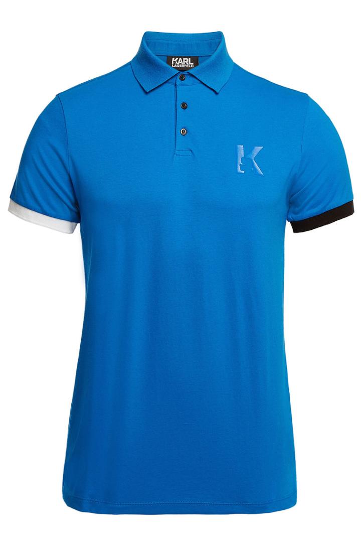 Karl Lagerfeld Karl Lagerfeld Cotton Polo T-shirt