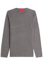 Hugo Hugo Pullover With Cotton, Silk And Cashmere - Grey