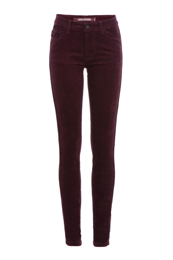 Zadig & Voltaire Zadig & Voltaire Corduroy Skinny Pants - None