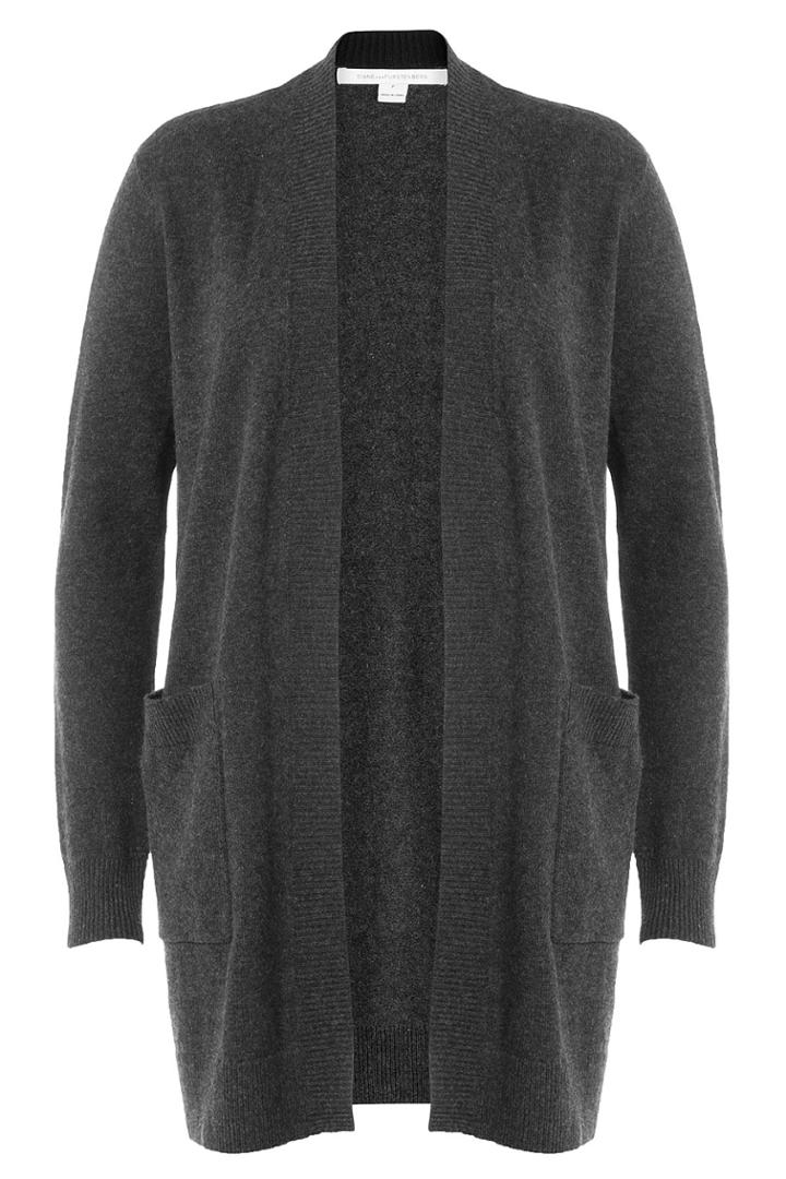 Diane Von Furstenberg Diane Von Furstenberg Wool Cardigan With Cashmere - Grey