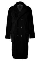 Marc Jacobs Marc Jacobs Lamb Fur Coat - Black