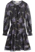Michael Kors Michael Kors Silk Chiffon Printed Dress - Florals
