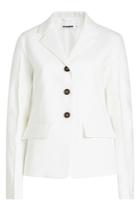 Jil Sander Jil Sander Tailored Blazer With Cotton