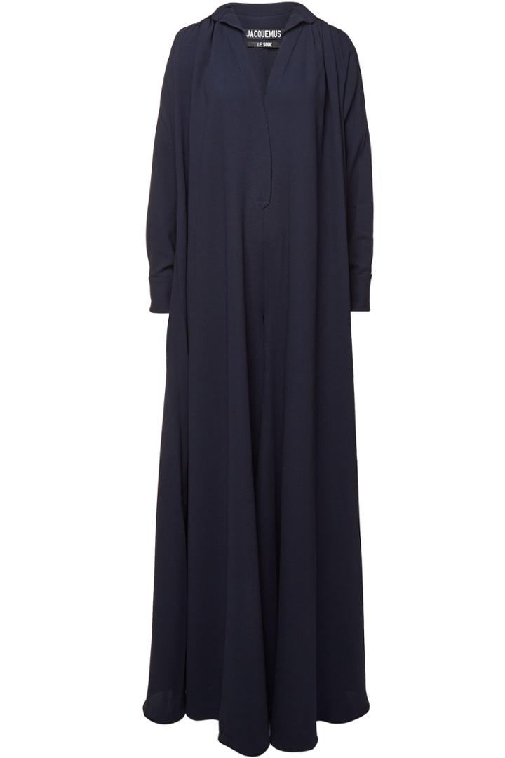 Jacquemus Jacquemus L'ensemble Djellaba Virgin Wool Maxi Dress