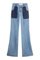 Victoria, Victoria Beckham Victoria, Victoria Beckham Flared Jeans - Blue