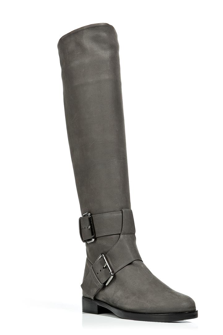 Pierre Hardy Pierre Hardy Buckle Knee-high Boots - Grey