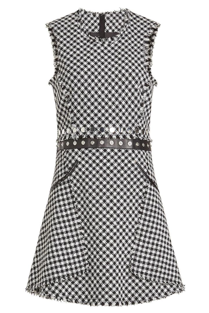 Alexander Wang Alexander Wang Raw Edge Dress With Cotton