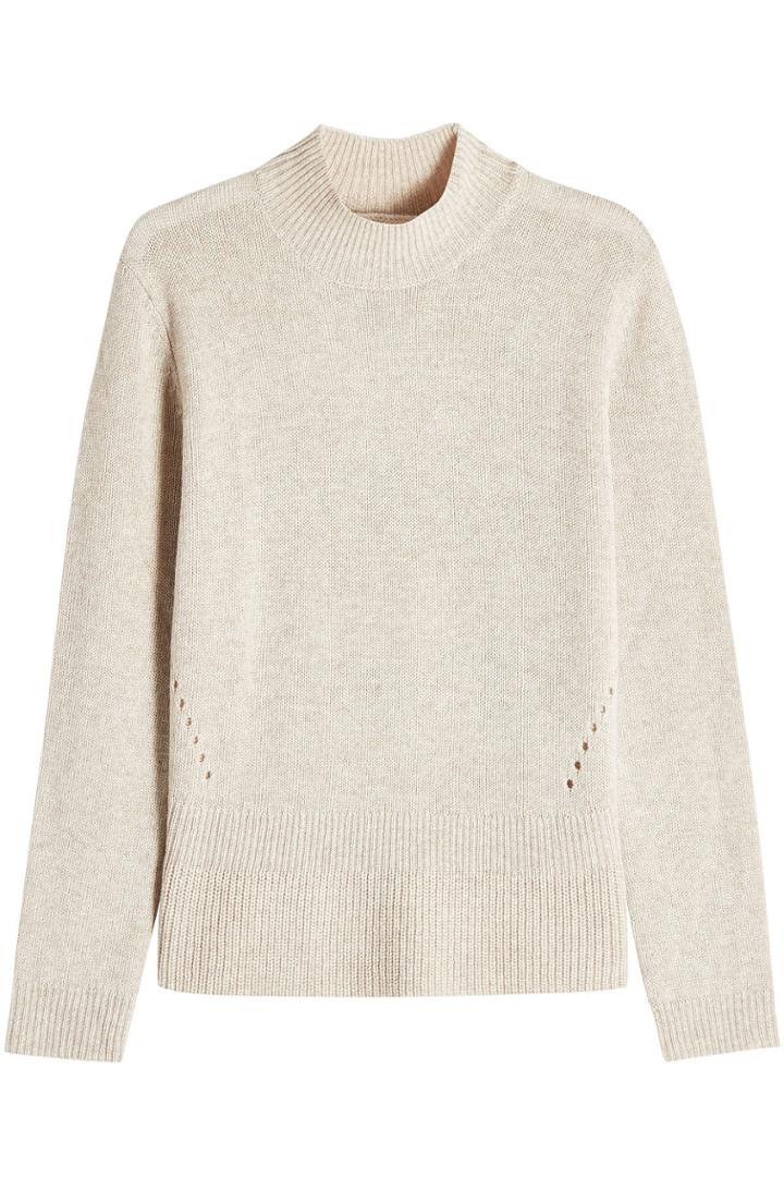 81 Hours 81 Hours Wool And Cashmere Turtleneck Pullover