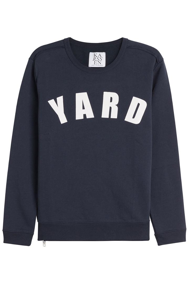 Zoe Karssen Zoe Karssen Cotton Statement Sweatshirt - Blue