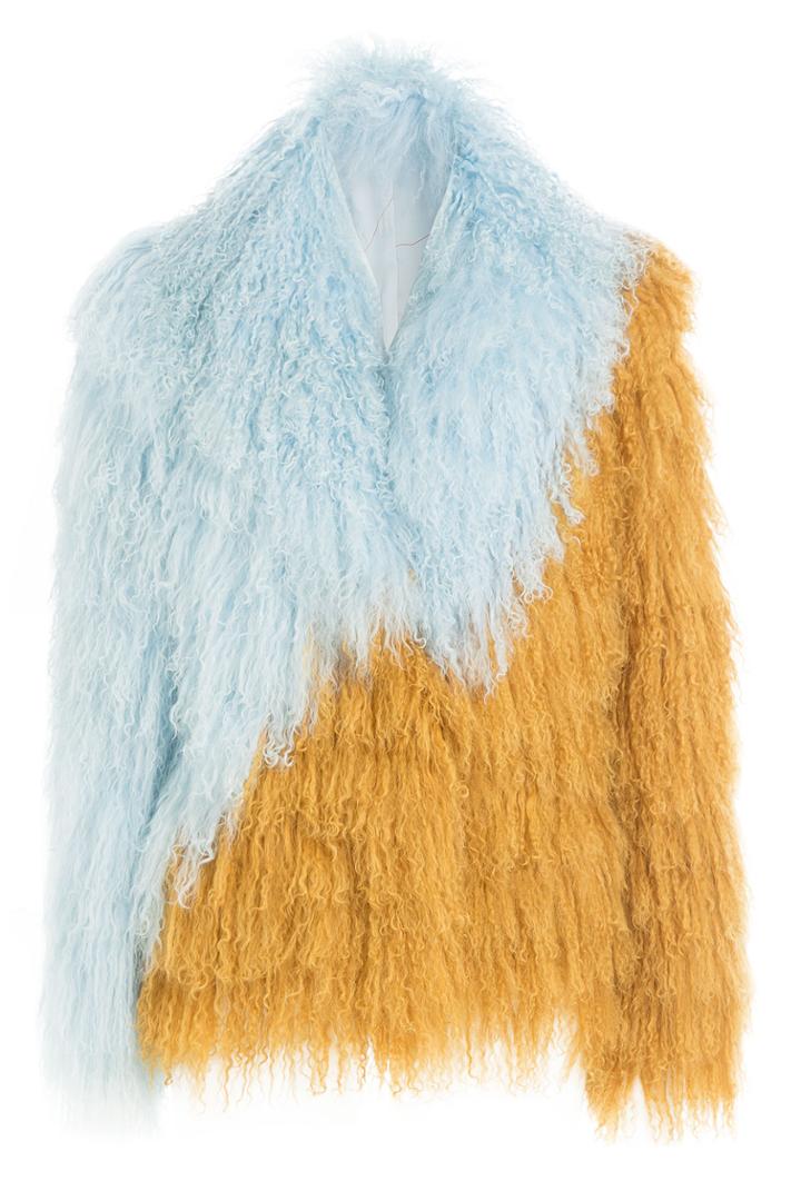 Saks Potts Saks Potts Shearling Jacket - Multicolor