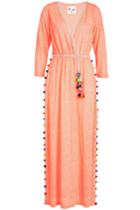 Pitusa Pitusa Santorini Dress With Pom Poms
