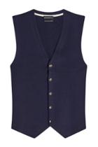 Baldessarini Baldessarini Cotton Vest With Cashmere