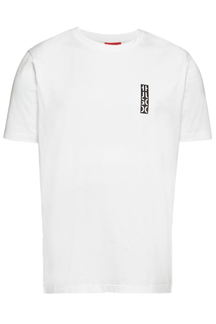 Hugo Hugo Durni Printed Cotton T-shirt